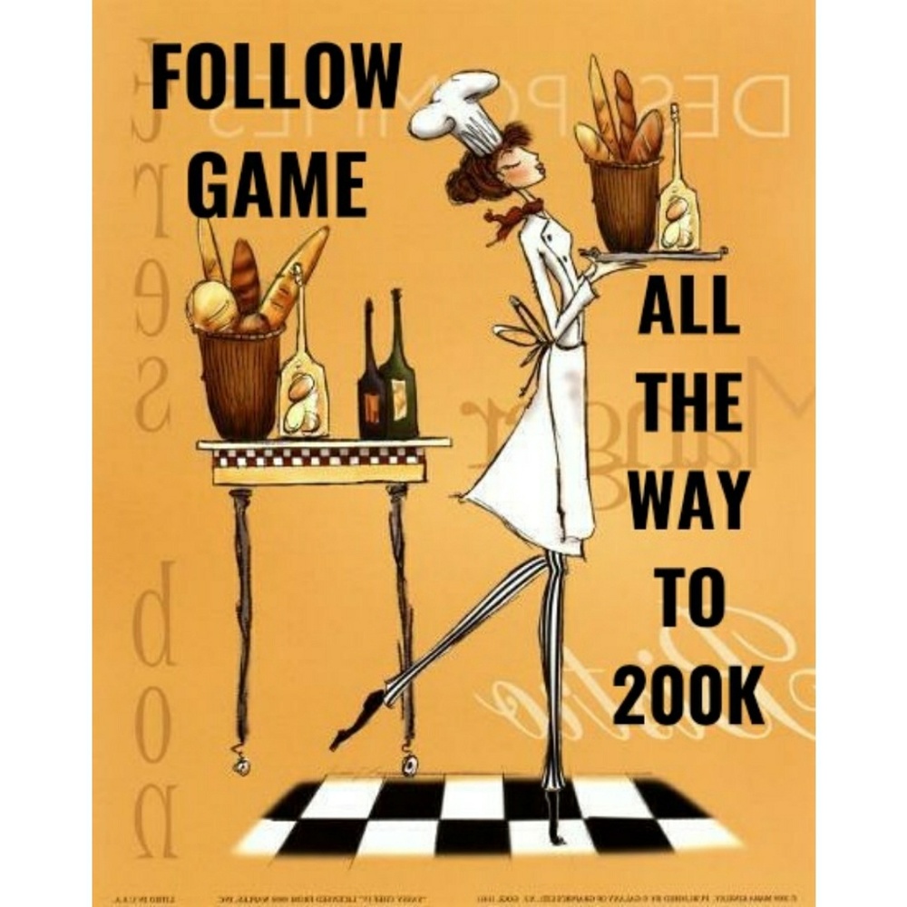 Follow Game🛍COME BACK AND FOLLOW THE BLUES!